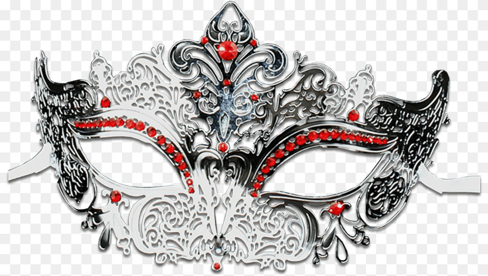 Silver Series Women S Laser Cut Metal Venetian Masquerade Illustration, Mask, Crowd, Person, Accessories Free Transparent Png