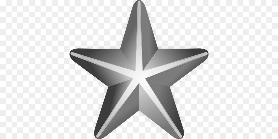 Silver Service Star, Star Symbol, Symbol Free Png