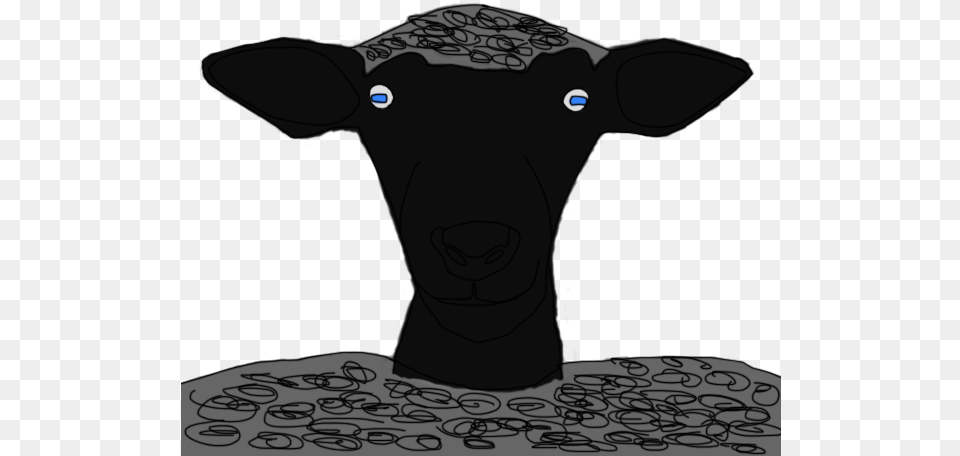 Silver Sheep Icon Weasyl Sketch, Livestock, Animal, Mammal, Cat Png