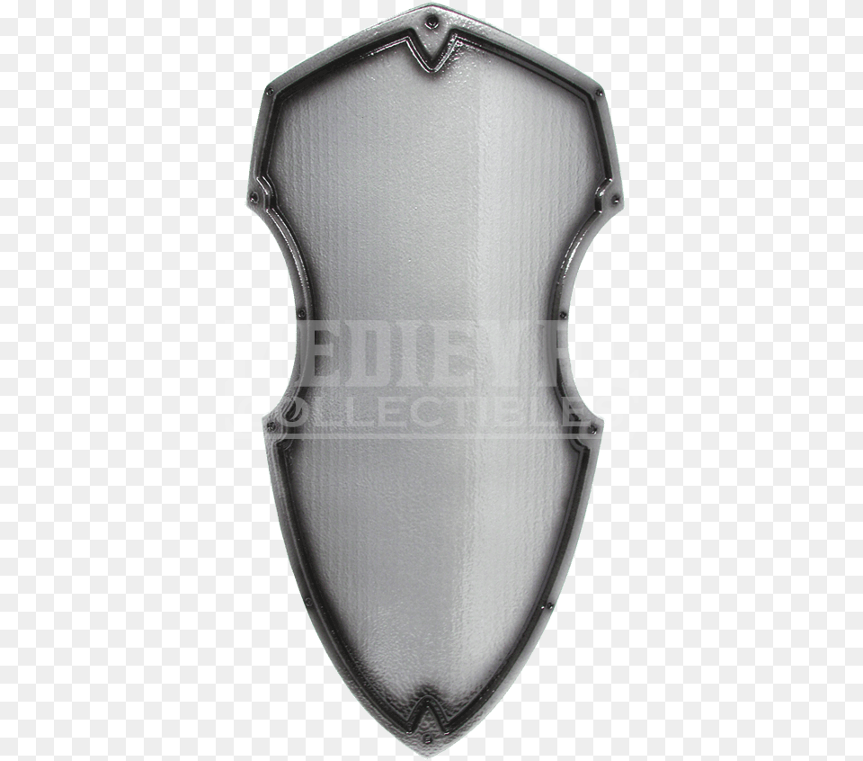 Silver Shield Medieval Tower Shield, Armor Png Image