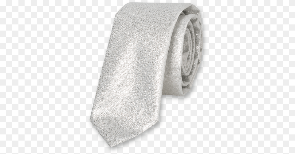 Silver Silk Glitter Tie Cravate Argente, Accessories, Formal Wear, Necktie Png Image