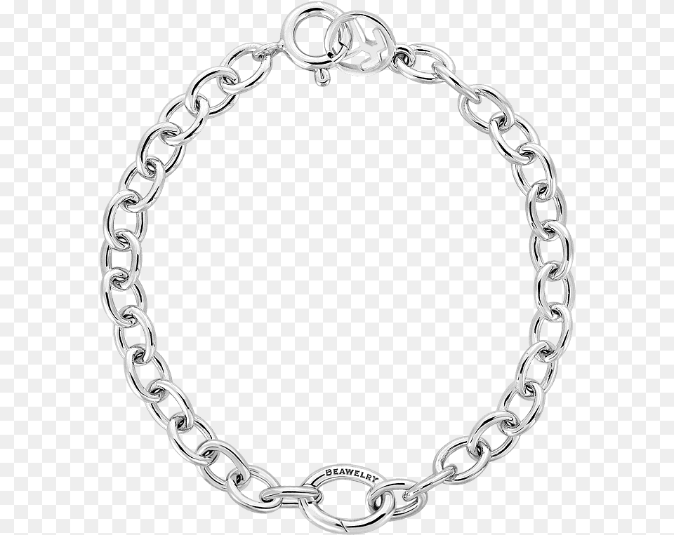 Silver Small Opened Link Bracelet Bracelet, Accessories, Jewelry, Necklace Png Image