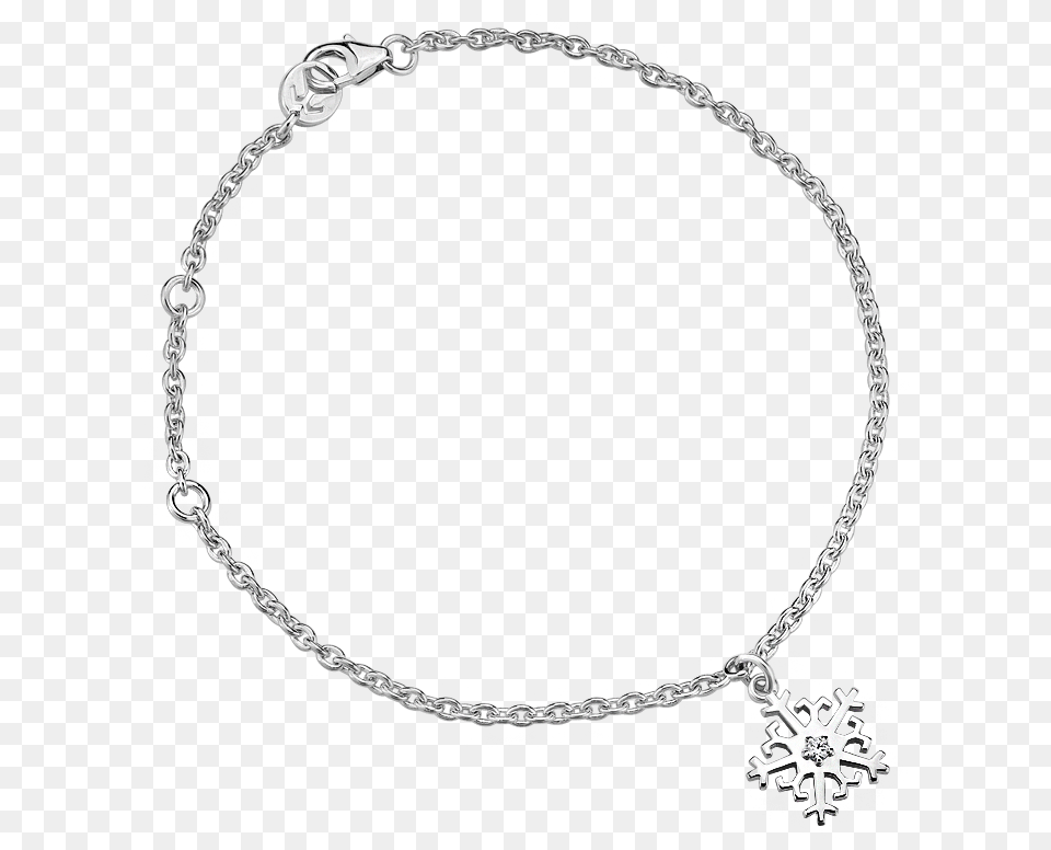 Silver Snowflake, Accessories, Bracelet, Jewelry, Necklace Free Png