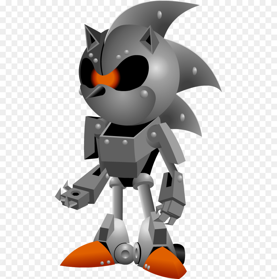 Silver Sonic By Doctor G D4fvzfu Imgenes De Robot Sonic Png Image