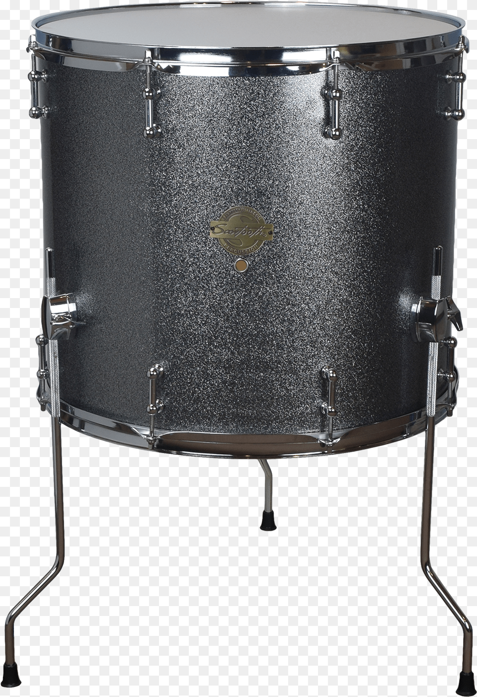 Silver Sparkle 18 X16 Tom Tom Drum Tom Tom Drum, Musical Instrument, Percussion, Appliance, Device Free Png Download