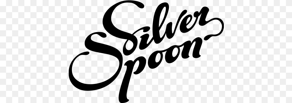 Silver Spoon Cafe Logo, Gray Free Transparent Png