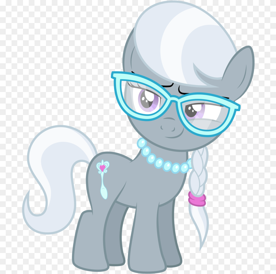 Silver Spoon Mlp Fim Silver Spoon, Baby, Person, Accessories, Alien Free Png Download