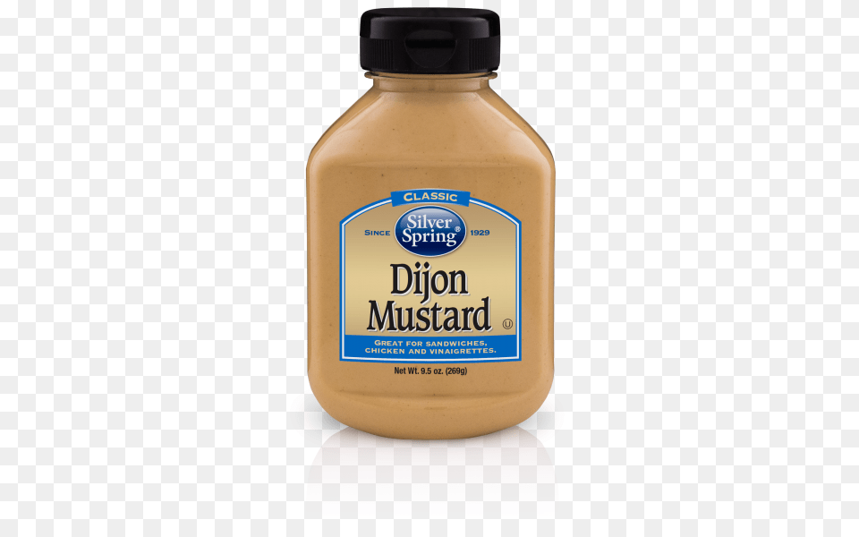 Silver Spring Foods Dijon Mustard Smooth Creamy Full Body, Food, Ketchup Png Image