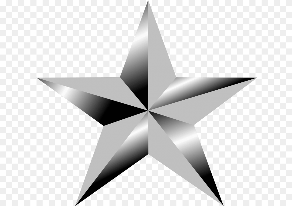 Silver Star, Star Symbol, Symbol Free Transparent Png