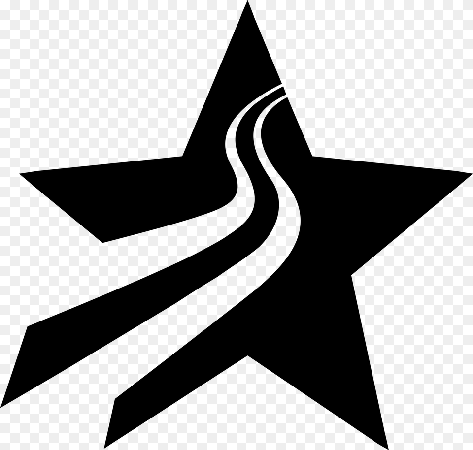 Silver Star Logo Transparent Stars Vector, Gray Png