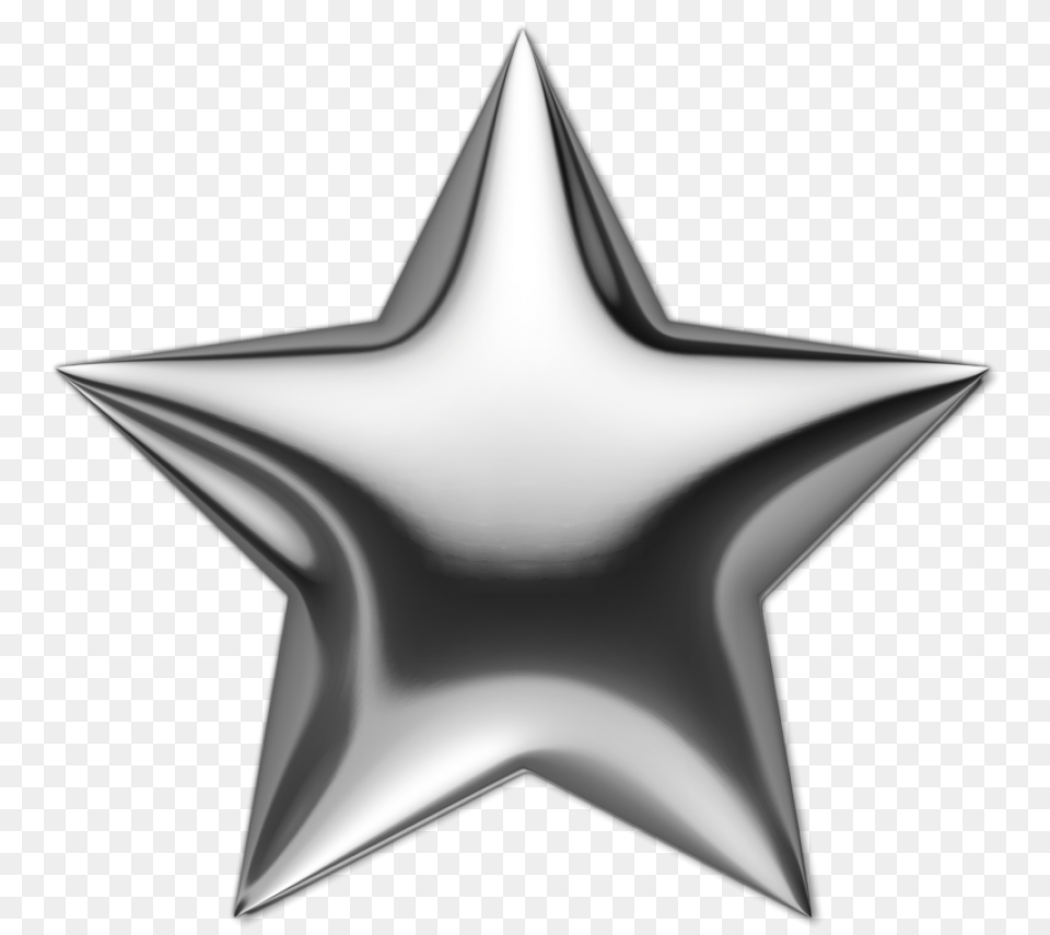 Silver Star Transparent Background Silver, Star Symbol, Symbol Png Image