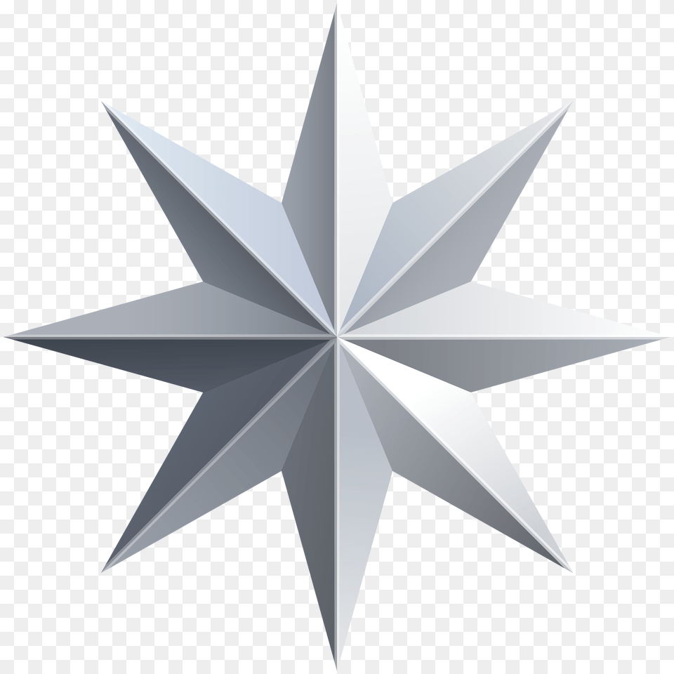 Silver Star Transparent Christmas Golden Star, Star Symbol, Symbol, Cross Png