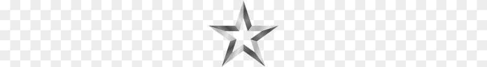 Silver Star Transparent Clip Art, Star Symbol, Symbol, Person Free Png Download