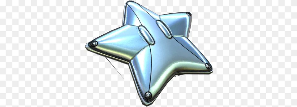 Silver Starchute Super Mario Wiki The Mario Encyclopedia Mario Kart Tour Starchute, Symbol, Logo, Badge Free Png
