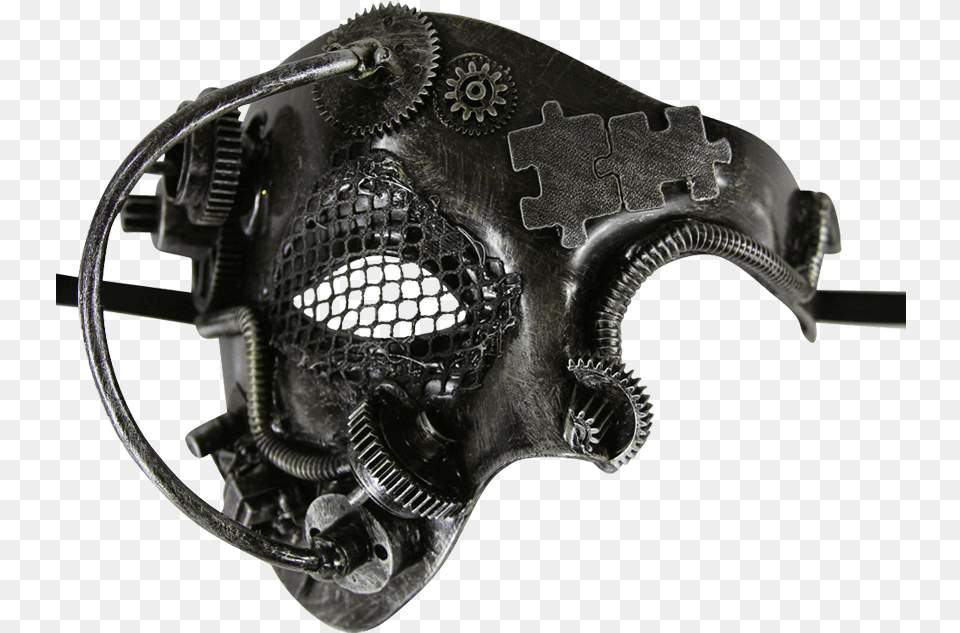 Silver Steampunk Terminator Mask Terminator Face Hd, Accessories, Buckle, Machine, Wheel Free Transparent Png