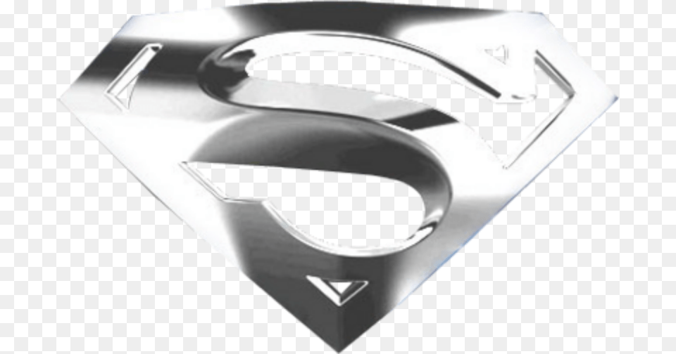 Silver Superman Logo Png Image