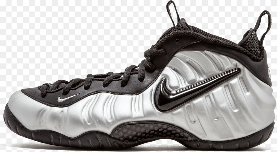 Silver Surfer Foamposite, Clothing, Foam, Footwear, Shoe Free Png Download