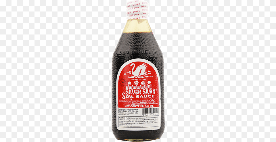 Silver Swan Soy Sauce 340ml Silver Swan Soy Sauce, Food, Ketchup, Seasoning, Syrup Free Png Download