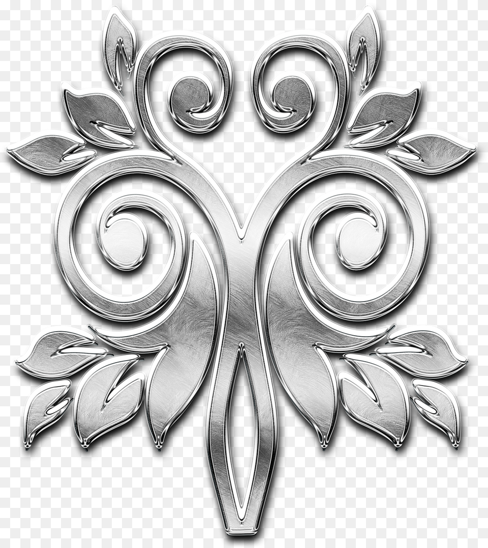 Silver Texture Metal, Accessories, Jewelry, Brooch, Locket Free Png Download