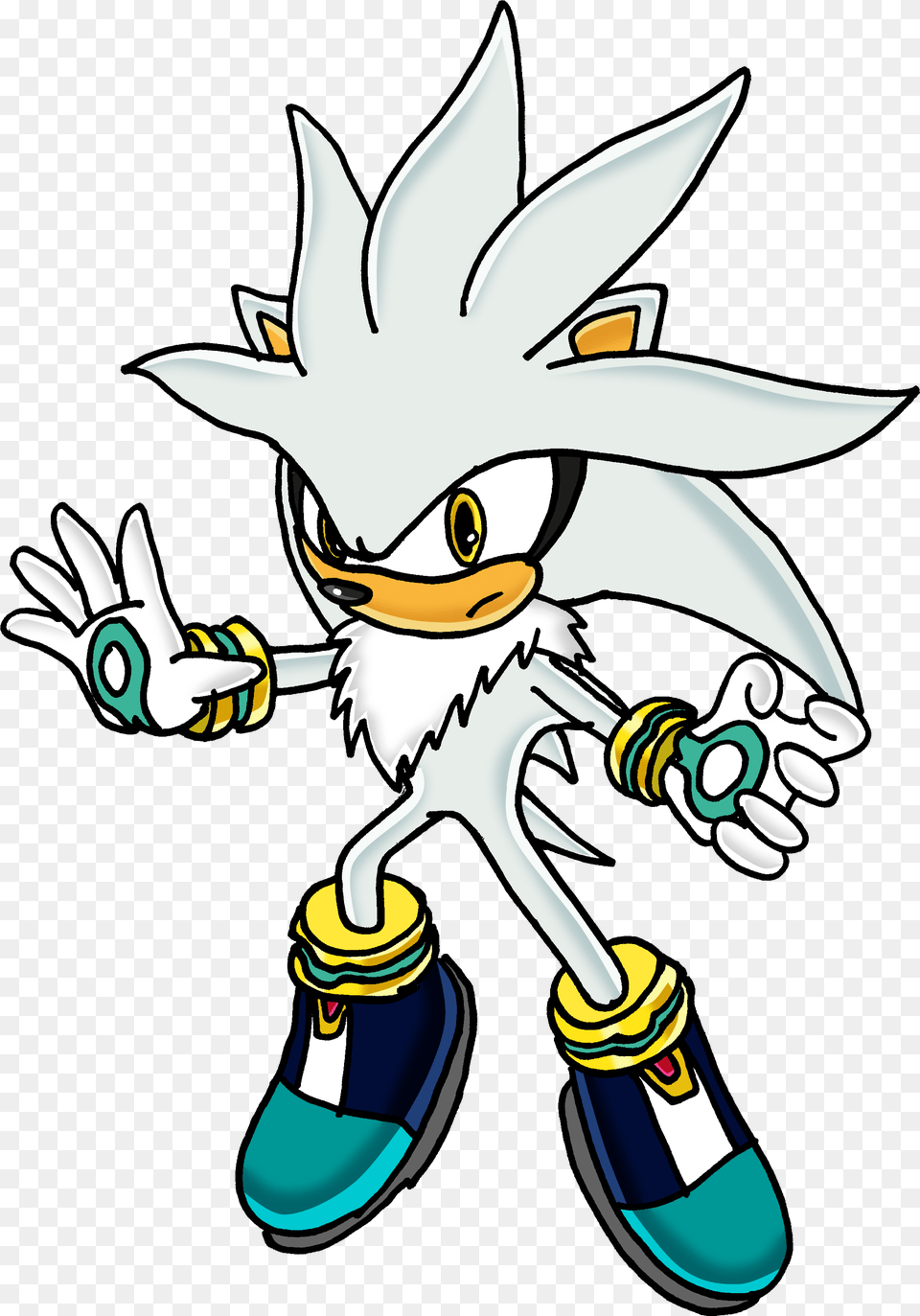 Silver The Hedgehog, Book, Comics, Publication, Clothing Png Image