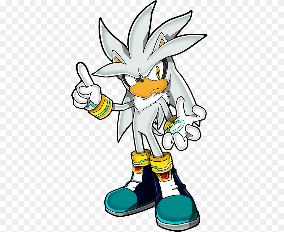 Silver The Hedgehog Artwork, Book, Comics, Publication, Person Png