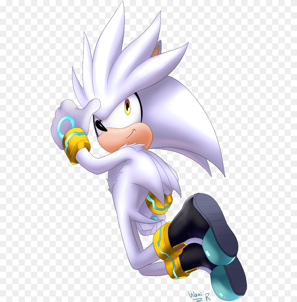 Silver The Hedgehog By Waniramirez Silver The Hedgehog Ass, Book, Comics, Publication, Electronics Free Transparent Png