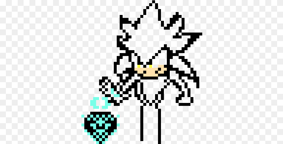 Silver The Hedgehog Circle, Qr Code Png