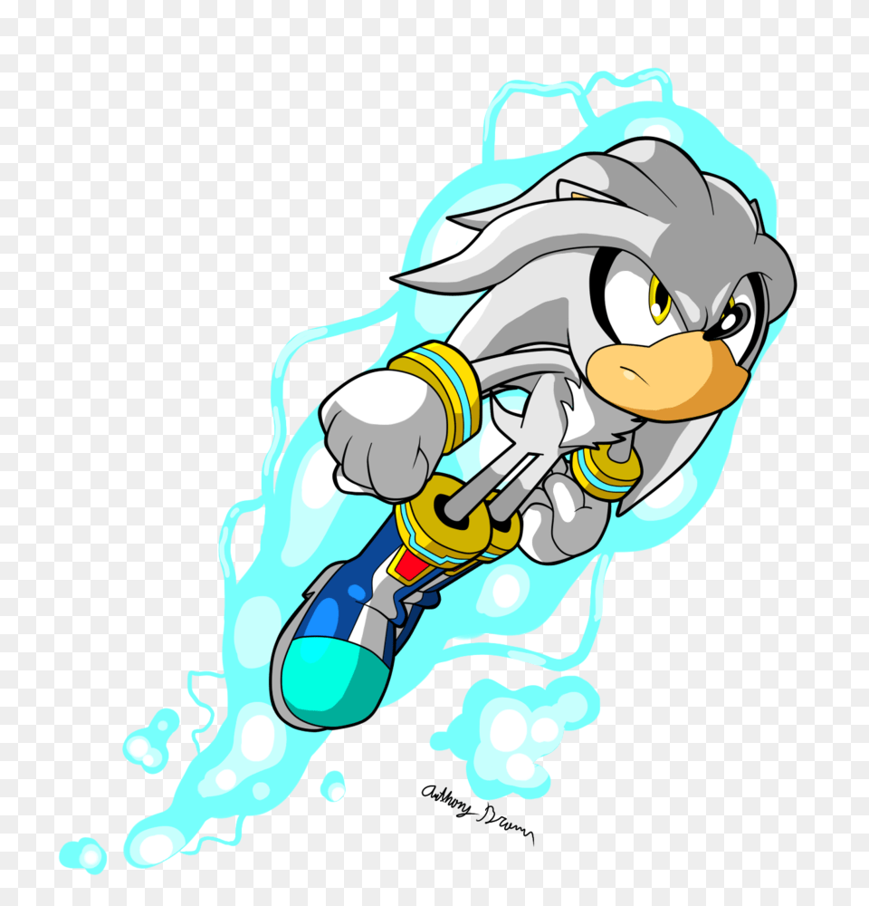 Silver The Hedgehog Silver Hd Wallpaper And Background, Art, Baby, Person, Face Free Png