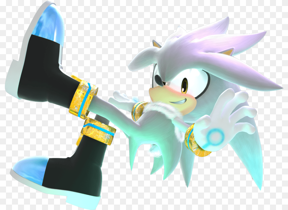 Silver The Hedgehog Smile, Clothing, Footwear, Shoe, Accessories Png