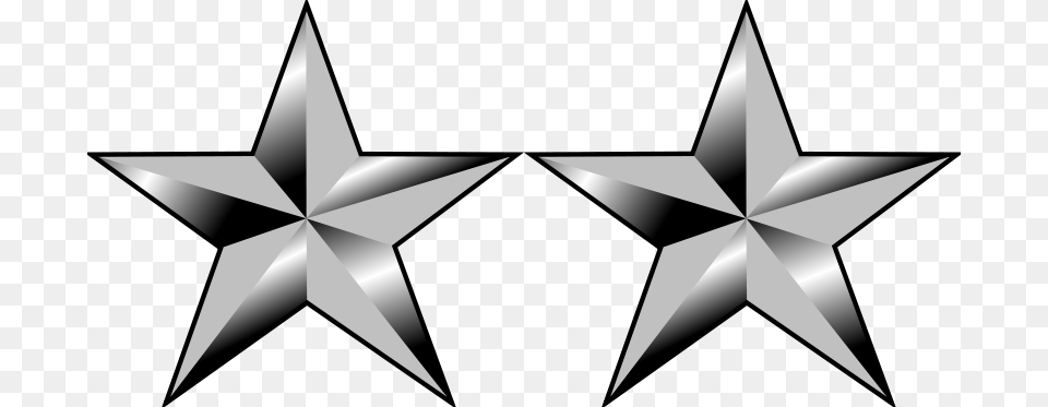 Silver Two Star Tattoo Bald Runner, Star Symbol, Symbol Png