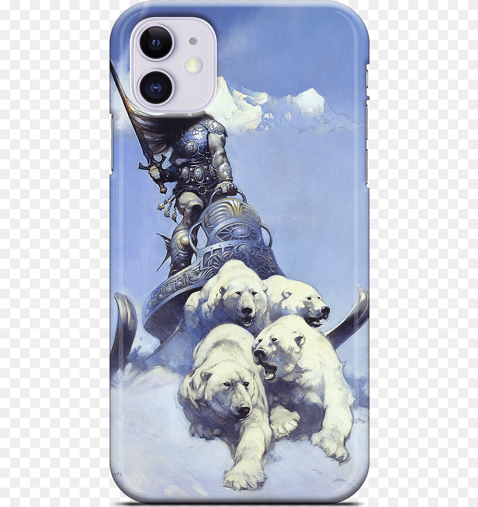 Silver Warrior Iphone Casedata Mfp Src Cdn Frank Frazetta Prints, Animal, Mammal, Bear, Wildlife Png