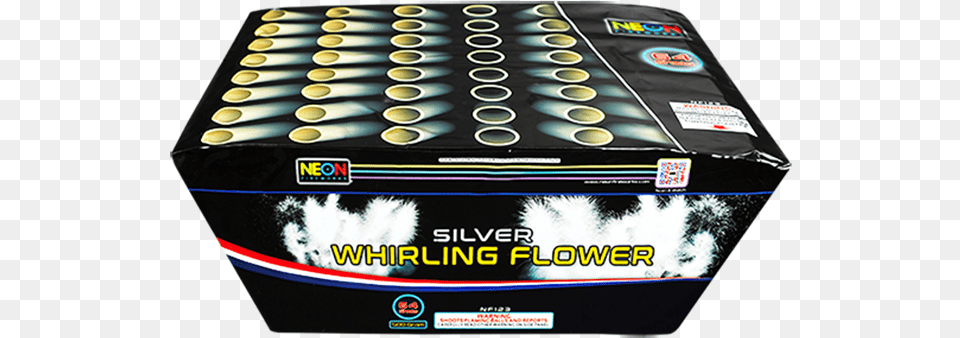 Silver Whirling Flower Collectible Card Game, Disk, Qr Code Png Image