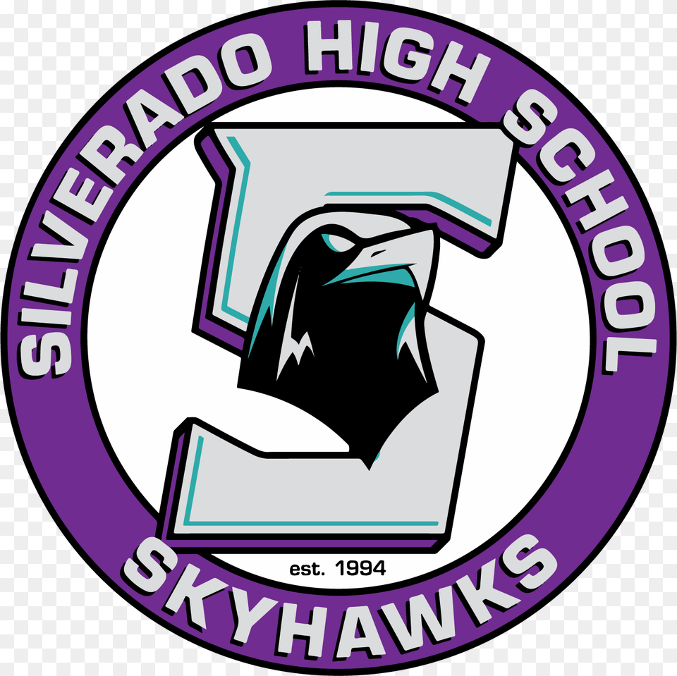 Silverado High School Skyhawks, Logo, Emblem, Symbol, People Free Png Download