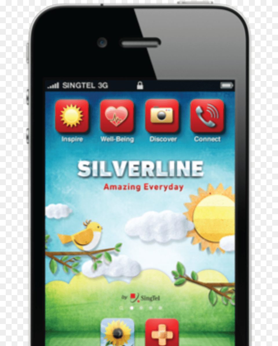 Silverline Smartphones For Seniors Indiegogo Icon Skin Iphone, Electronics, Mobile Phone, Phone Png Image