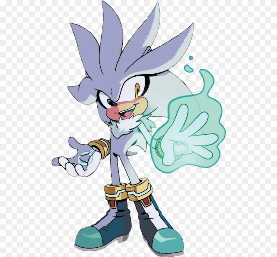 Silverthehedgehog Silver Silver The Hedgehog Silver The Hedgehog Idw, Cartoon, Book, Comics, Publication Free Transparent Png