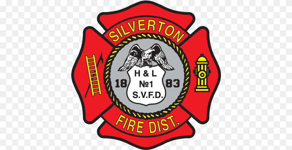 Silverton Fire Dist Silverton Fire Department, Badge, Logo, Symbol, Dynamite Free Transparent Png