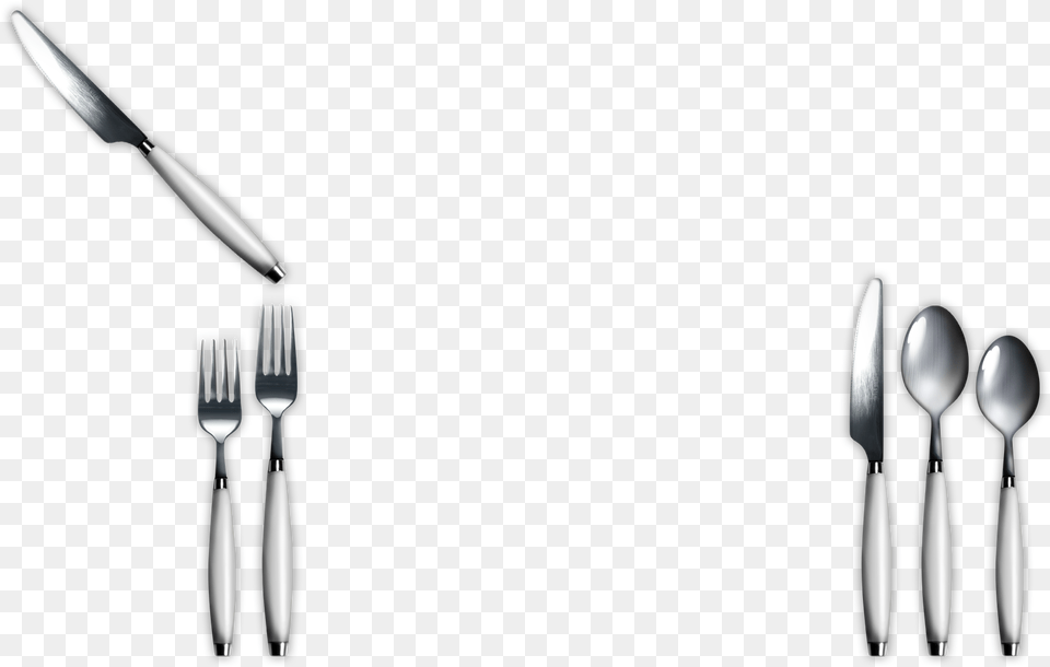 Silverware Hd Household Silver, Cutlery, Fork, Spoon, Blade Png
