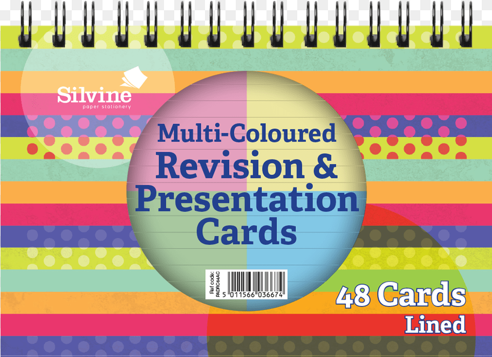 Silvine Revision Cards Spiral Bound 152mm X 102mm Assorted Silvine Silvine Revision Amp Presentation Cards Ruled, Text, Advertisement, Ball, Football Free Transparent Png