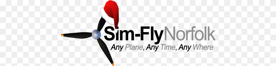 Sim Fly Norfolk Christmas Logo, Machine, Propeller, Appliance, Ceiling Fan Png Image