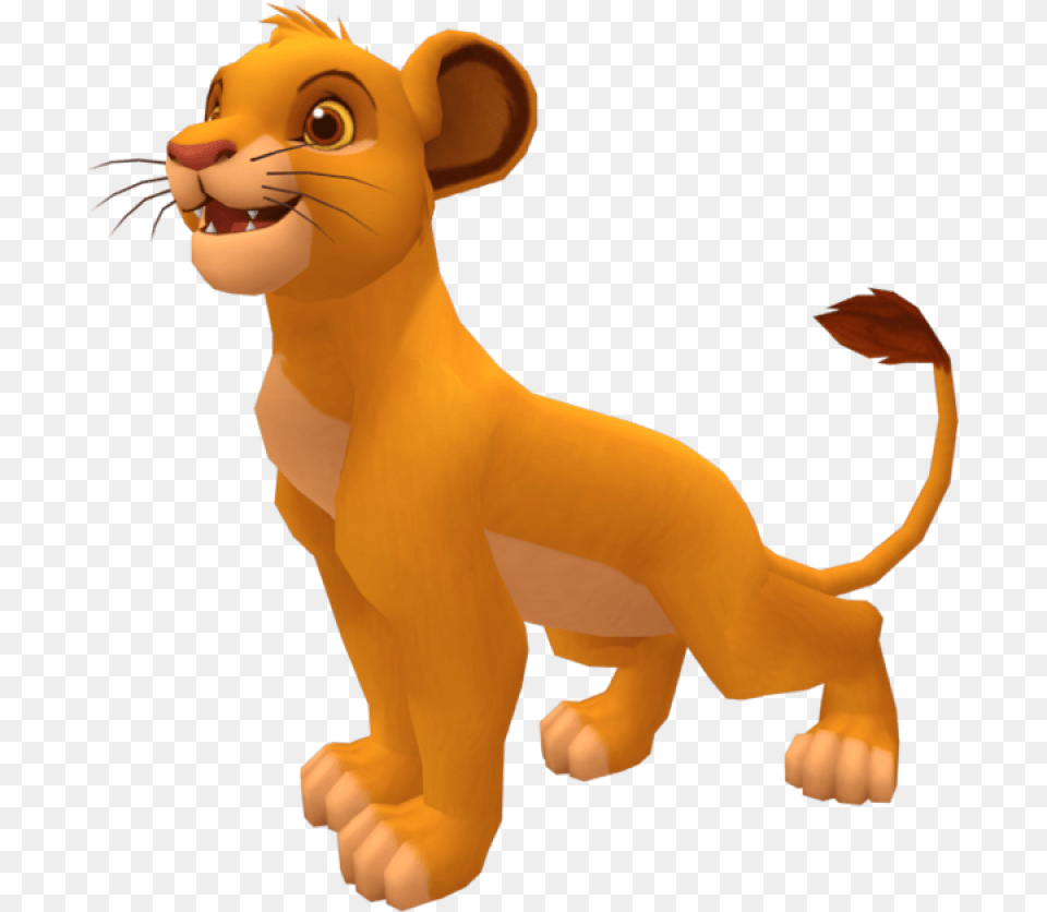 Simba Image Lion King Kingdom Hearts Simba, Animal, Mammal, Tiger, Wildlife Free Png Download