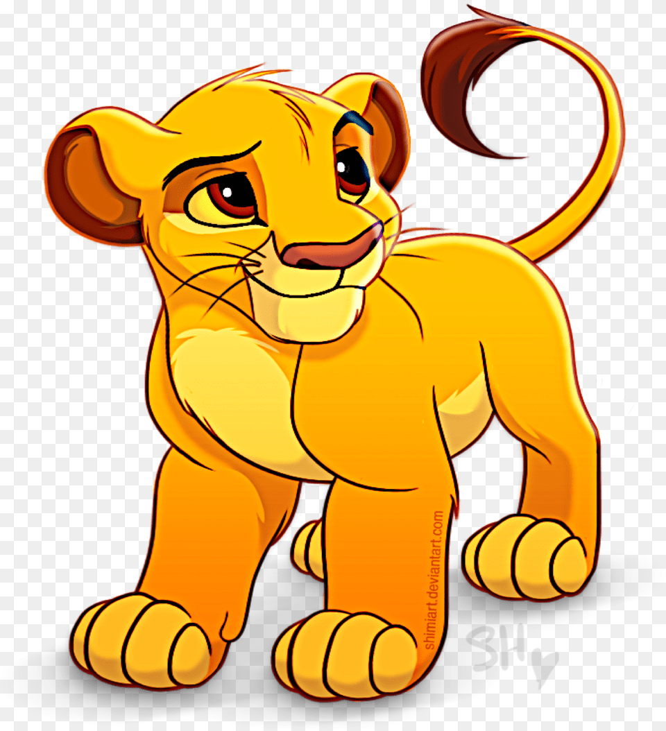 Simba Picture Simba Lion King Cartoon, Animal, Mammal, Wildlife Free Png Download