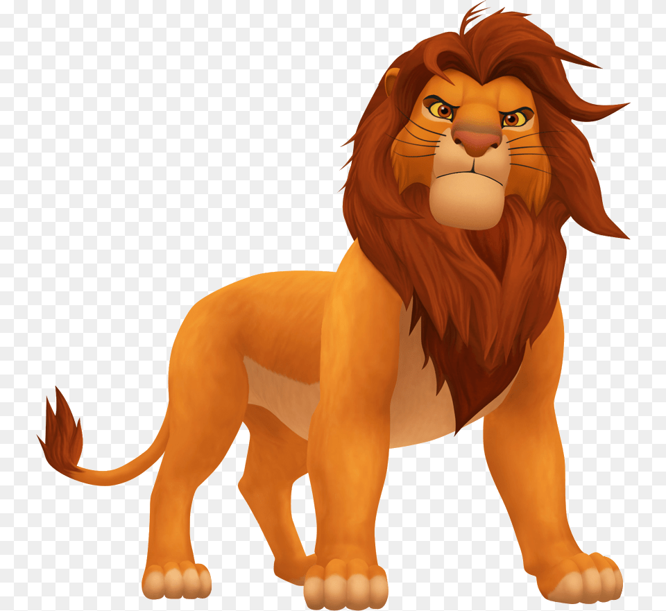 Simba Scar The Lion King Mufasa Simba Kingdom Hearts, Animal, Mammal, Wildlife, Face Free Png Download