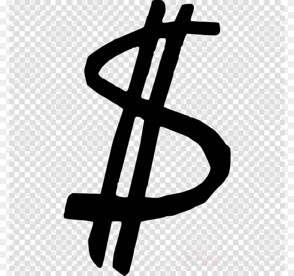 Simbolo De Dolar Clipart Dollar Sign United States, Symbol, Cross, Text Free Png