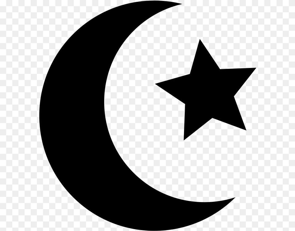 Simbolo De La Religion Islamica, Gray Png