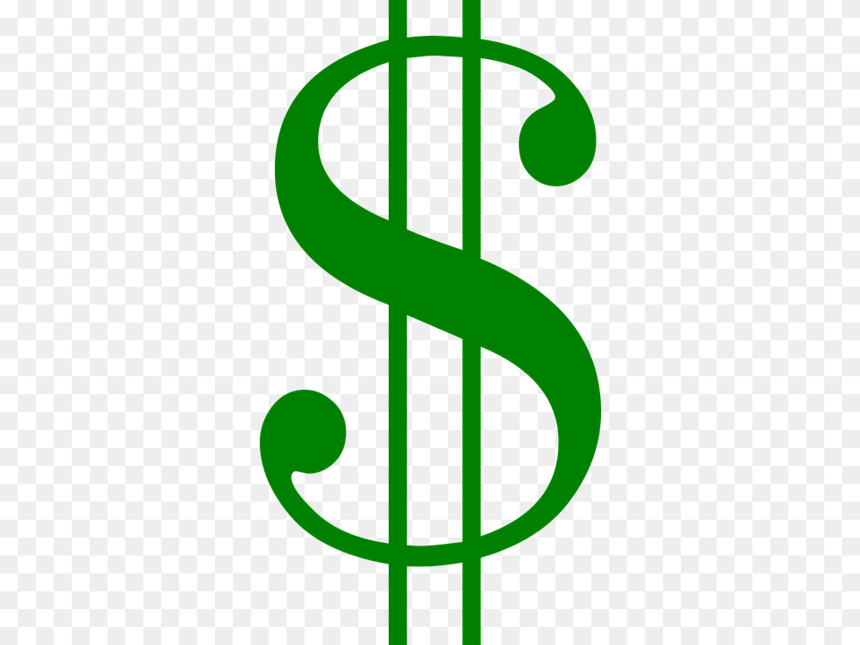Simbolo Del Dolar Image, Cross, Green, Symbol, Text Png