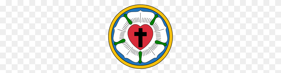 Simbolo Iglesia Luterana, Cross, Symbol, Logo Free Png Download