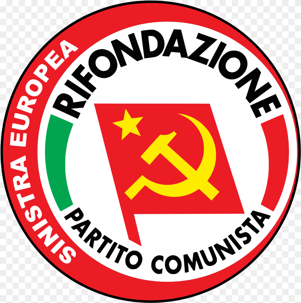 Simbolo Partito Della Rifondazione Comunista Partito Comunista Rifondazione, Logo, Emblem, Symbol Free Transparent Png