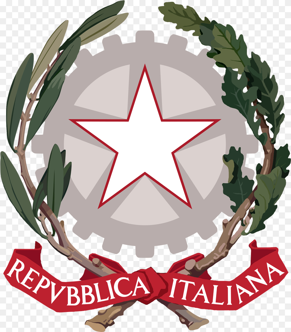 Simbolos Patrios De Italia, Symbol, Leaf, Plant, Emblem Free Png Download