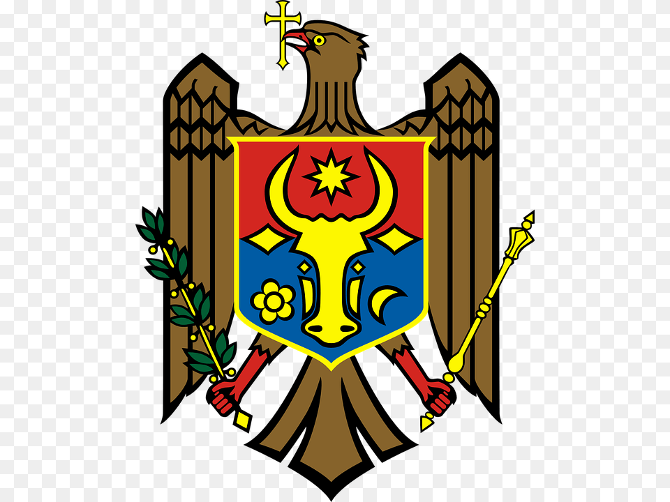Simbolul De Stat Al Republicii Moldova, Armor, Emblem, Symbol, Animal Free Transparent Png