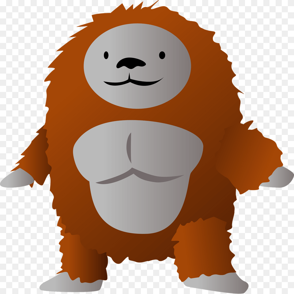 Simian Yeren Sasquatch Clipart, Baby, Person, Animal, Mammal Free Png